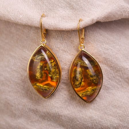 Kolczyki mini Catherina pozłacane